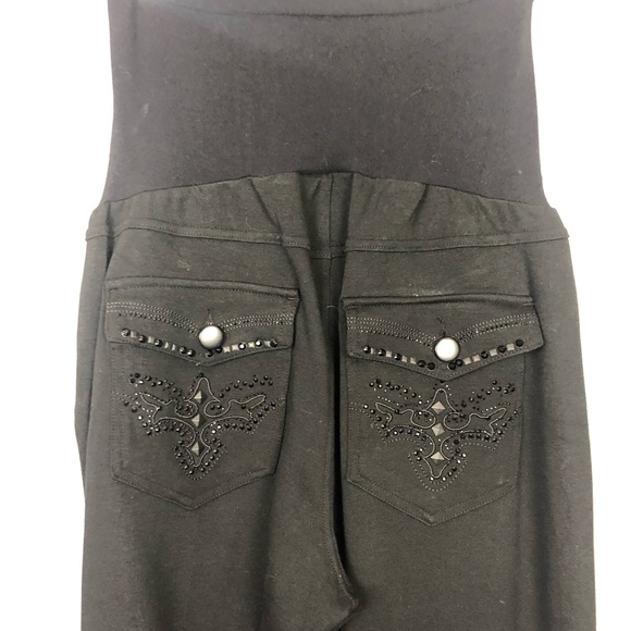 Motherhood Maternity Black Pants - Picture 2 of 8